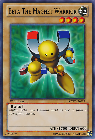 Beta the Magnet Warrior [LCYW-EN013] Common | Jomio and Rueliete's Cards and Comics