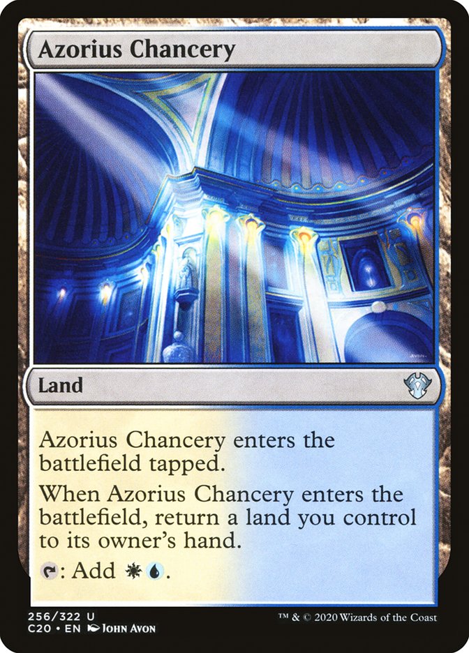 Azorius Chancery [Commander 2020] | Jomio and Rueliete's Cards and Comics