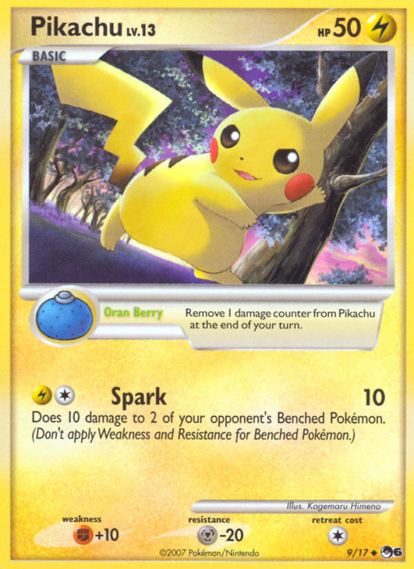 Pikachu (9/17) [POP Series 6] | Jomio and Rueliete's Cards and Comics