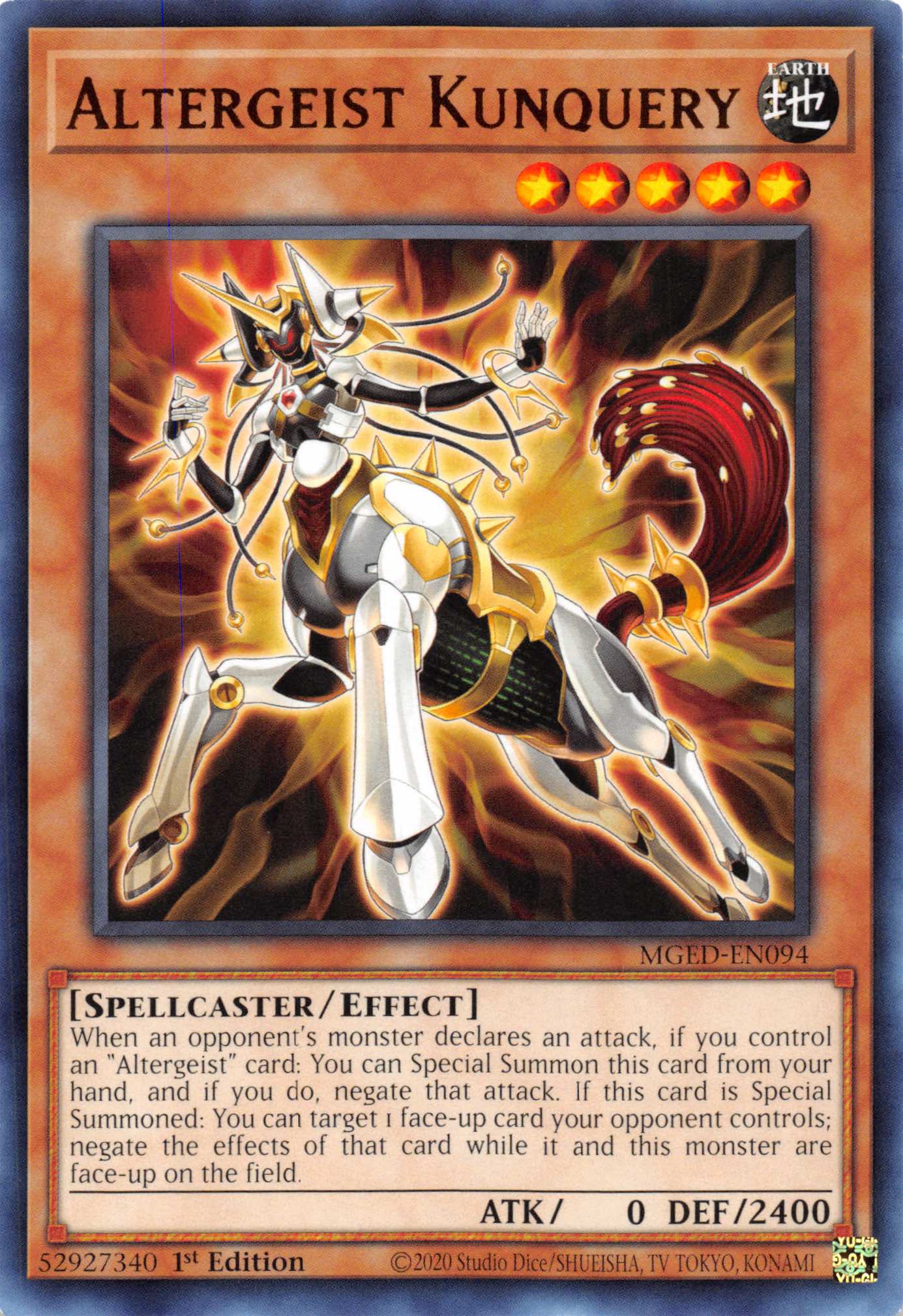 Altergeist Kunquery [MGED-EN094] Rare | Jomio and Rueliete's Cards and Comics