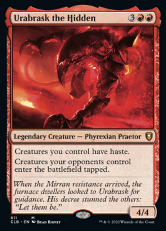 Urabrask the Hidden [Commander Legends: Battle for Baldur's Gate] | Jomio and Rueliete's Cards and Comics