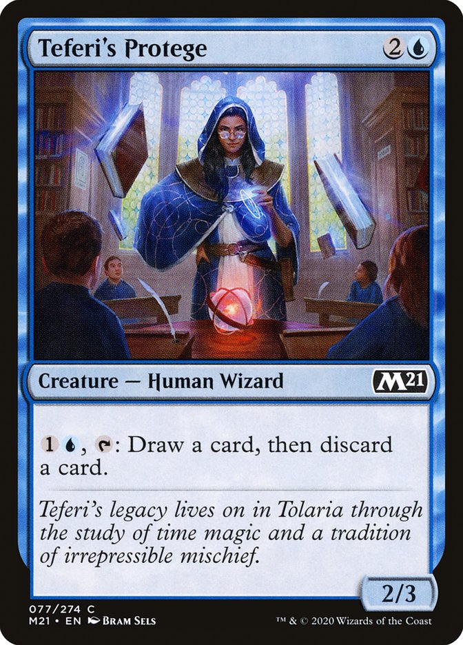 Teferi's Protege [Core Set 2021] | Jomio and Rueliete's Cards and Comics