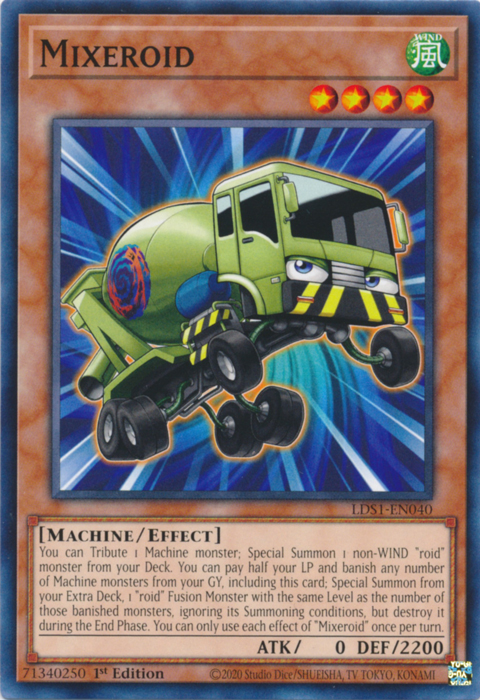 Mixeroid [LDS1-EN040] Common | Jomio and Rueliete's Cards and Comics