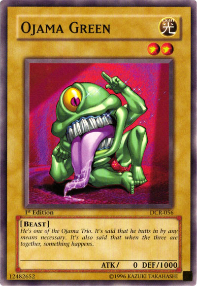Ojama Green [DCR-056] Common | Jomio and Rueliete's Cards and Comics