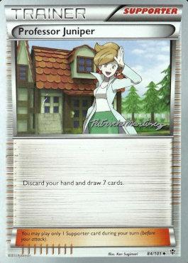 Professor Juniper (84/101) (Punches 'n' Bites - Patrick Martinez) [World Championships 2015] | Jomio and Rueliete's Cards and Comics