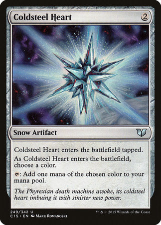 Coldsteel Heart [Commander 2015] | Jomio and Rueliete's Cards and Comics