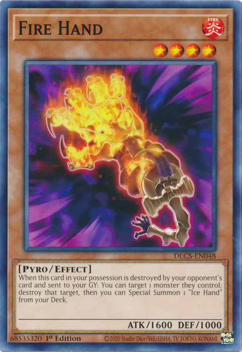 Fire Hand [DLCS-EN048] Common | Jomio and Rueliete's Cards and Comics