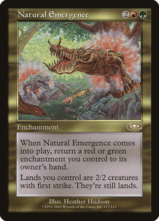 Natural Emergence [Planeshift] | Jomio and Rueliete's Cards and Comics