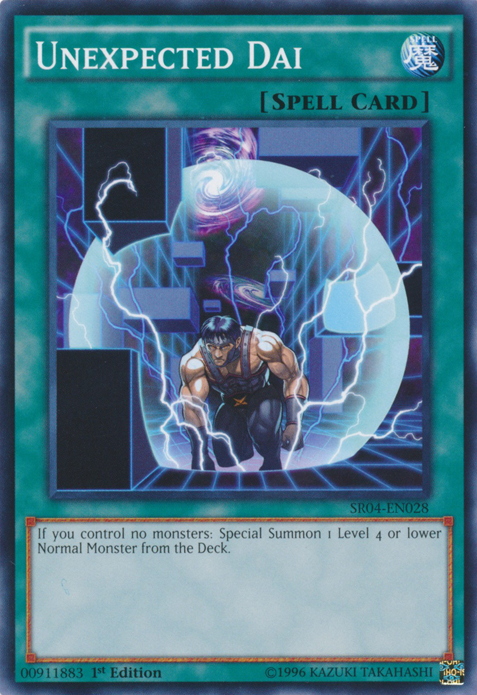 Unexpected Dai [SR04-EN028] Common | Jomio and Rueliete's Cards and Comics