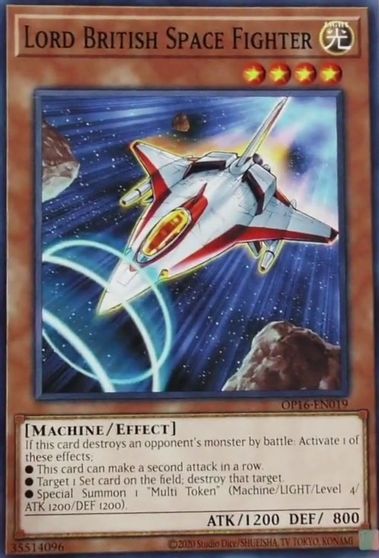 Lord British Space Fighter [OP16-EN019] Common | Jomio and Rueliete's Cards and Comics