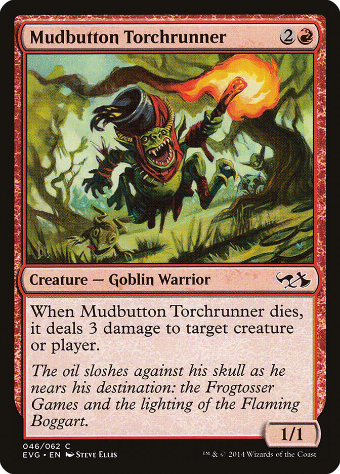 Mudbutton Torchrunner (Elves vs. Goblins) [Duel Decks Anthology] | Jomio and Rueliete's Cards and Comics