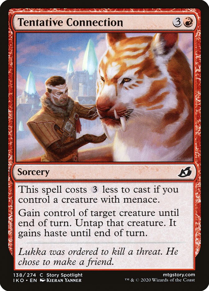 Tentative Connection [Ikoria: Lair of Behemoths] | Jomio and Rueliete's Cards and Comics