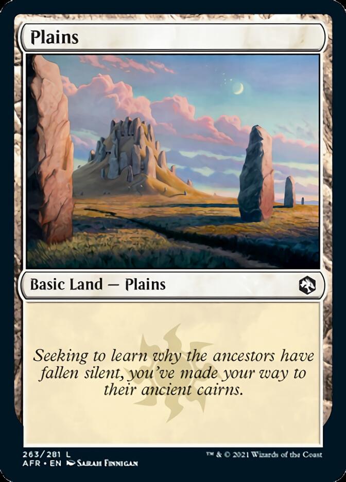 Plains (263) [Dungeons & Dragons: Adventures in the Forgotten Realms] | Jomio and Rueliete's Cards and Comics