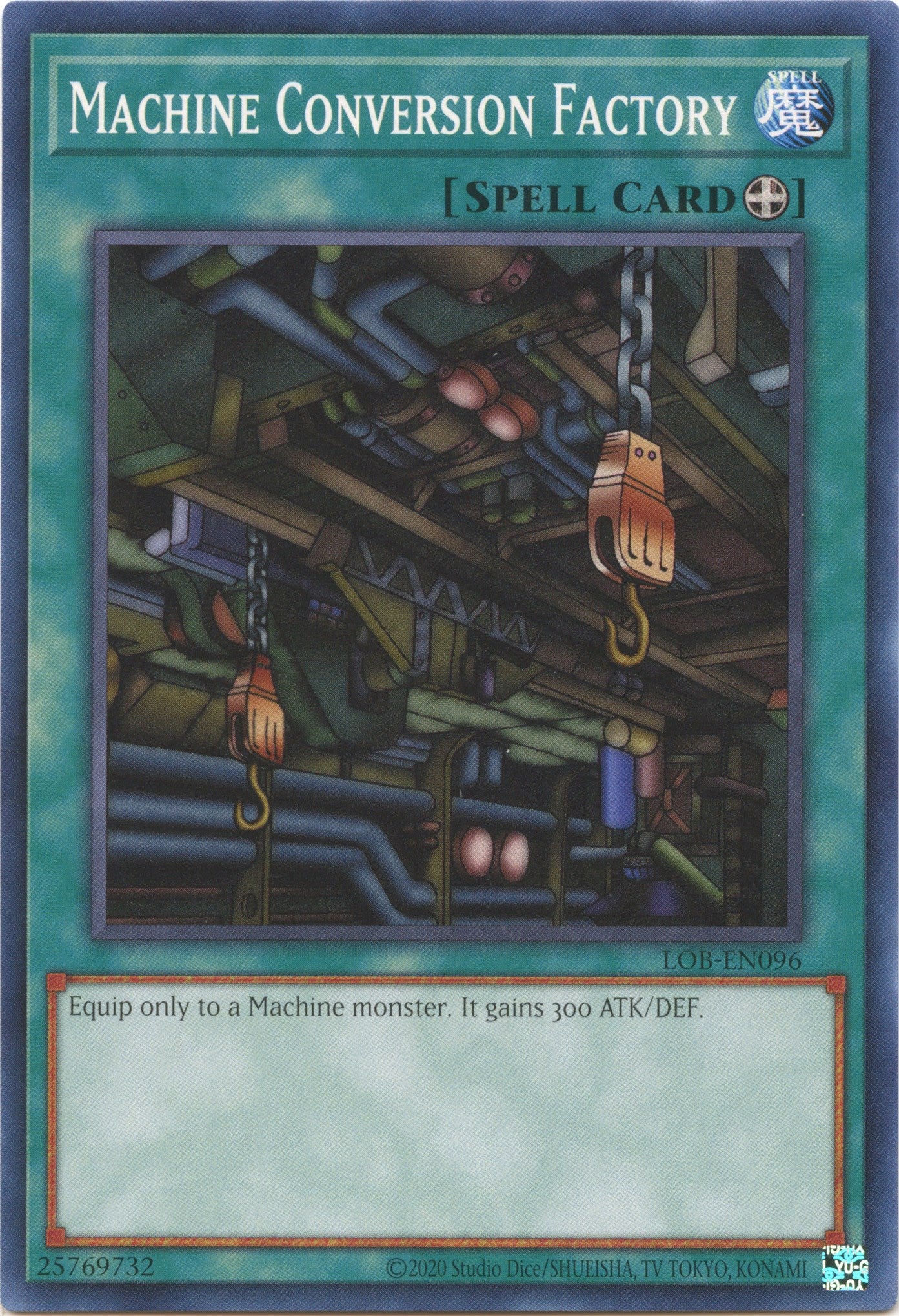 Machine Conversion Factory (25th Anniversary) [LOB-EN096] Common | Jomio and Rueliete's Cards and Comics