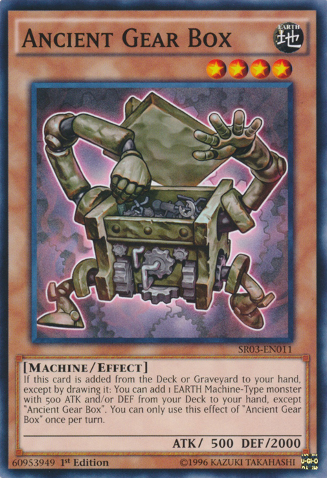 Ancient Gear Box [SR03-EN011] Common | Jomio and Rueliete's Cards and Comics