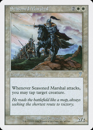 Seasoned Marshal [Seventh Edition] | Jomio and Rueliete's Cards and Comics