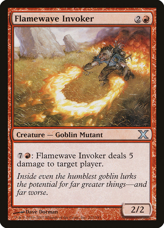 Flamewave Invoker [Tenth Edition] | Jomio and Rueliete's Cards and Comics
