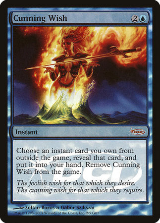 Cunning Wish [Judge Gift Cards 2007] | Jomio and Rueliete's Cards and Comics
