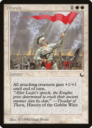 Morale [The Dark] | Jomio and Rueliete's Cards and Comics