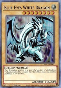 Blue-Eyes White Dragon (Purple) [LDS2-EN001] Ultra Rare | Jomio and Rueliete's Cards and Comics