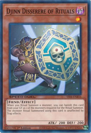 Djinn Disserere of Rituals [SS04-ENB16] Common | Jomio and Rueliete's Cards and Comics