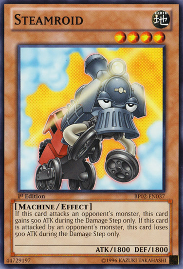Steamroid [BP02-EN037] Common | Jomio and Rueliete's Cards and Comics