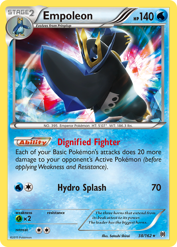 Empoleon (38/162) [XY: BREAKthrough] | Jomio and Rueliete's Cards and Comics