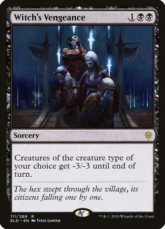 Witch's Vengeance [Throne of Eldraine] | Jomio and Rueliete's Cards and Comics