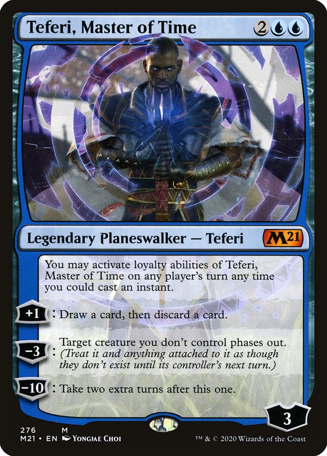 Teferi, Master of Time (276) [Core Set 2021] | Jomio and Rueliete's Cards and Comics