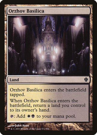 Orzhov Basilica [Commander 2013] | Jomio and Rueliete's Cards and Comics