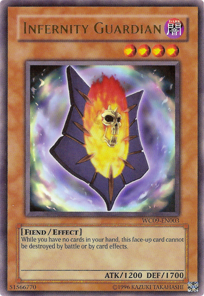 Infernity Guardian [WC09-EN003] Ultra Rare | Jomio and Rueliete's Cards and Comics