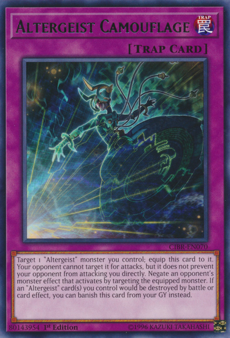 Altergeist Camouflage [CIBR-EN070] Rare | Jomio and Rueliete's Cards and Comics
