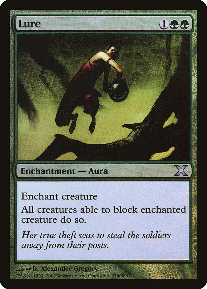 Lure (Premium Foil) [Tenth Edition] | Jomio and Rueliete's Cards and Comics