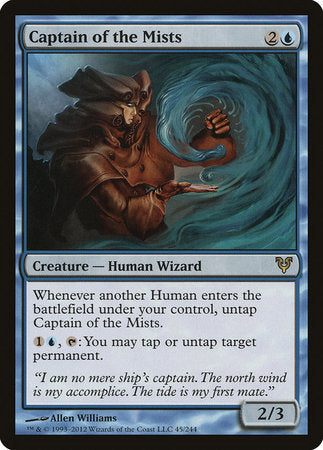 Captain of the Mists [Avacyn Restored] | Jomio and Rueliete's Cards and Comics