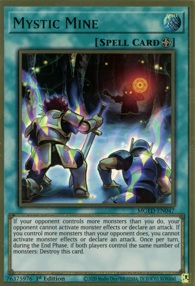 Mystic Mine [MGED-EN047] Gold Rare | Jomio and Rueliete's Cards and Comics