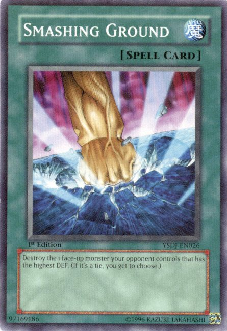 Smashing Ground [YSDJ-EN026] Common | Jomio and Rueliete's Cards and Comics