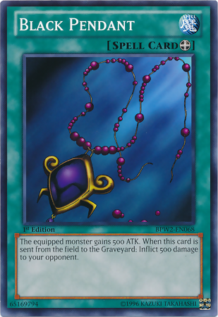 Black Pendant [BPW2-EN068] Common | Jomio and Rueliete's Cards and Comics