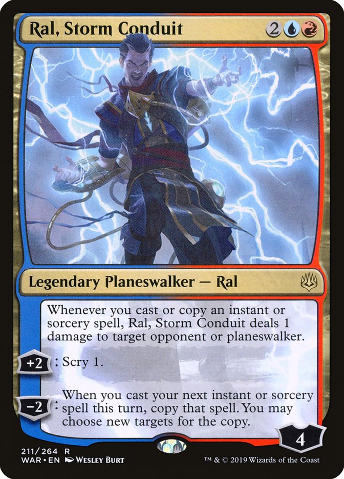 Ral, Storm Conduit [War of the Spark] | Jomio and Rueliete's Cards and Comics