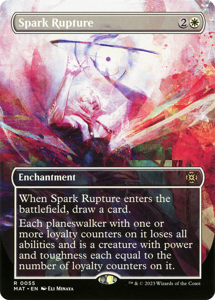 Spark Rupture (Borderless) [March of the Machine: The Aftermath] | Jomio and Rueliete's Cards and Comics