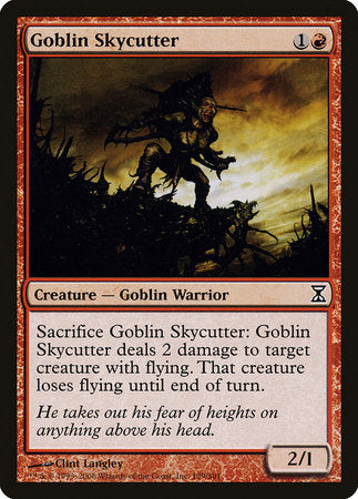 Goblin Skycutter [Time Spiral] | Jomio and Rueliete's Cards and Comics