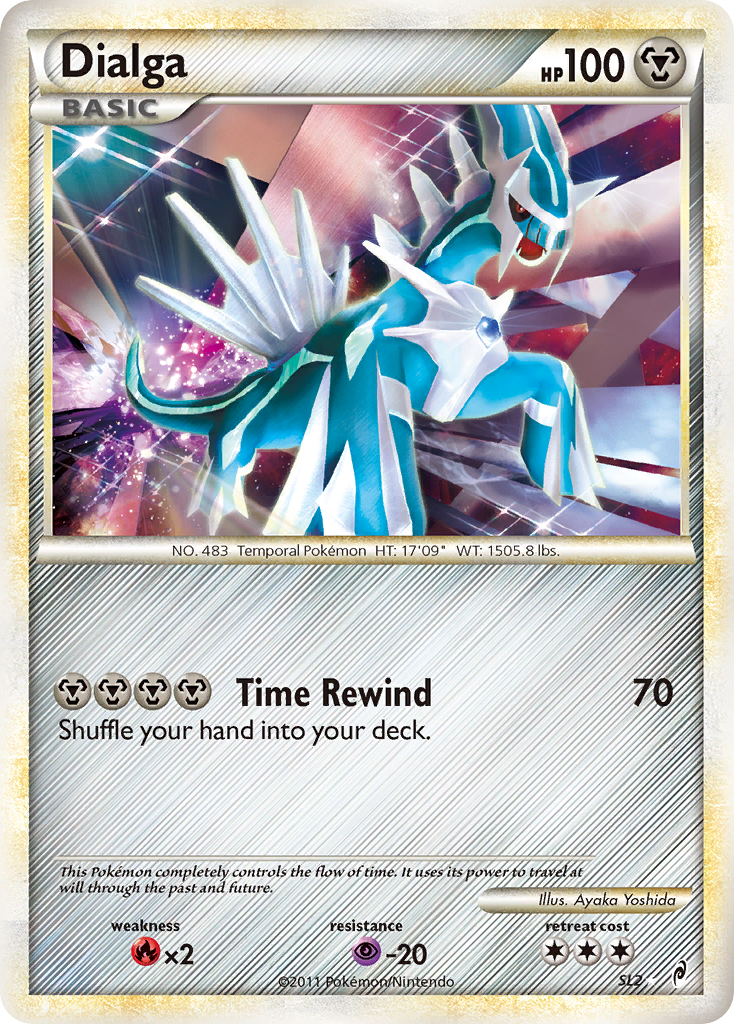 Dialga (SL2) [HeartGold & SoulSilver: Call of Legends] | Jomio and Rueliete's Cards and Comics