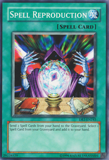 Spell Reproduction [DR1-EN245] Common | Jomio and Rueliete's Cards and Comics