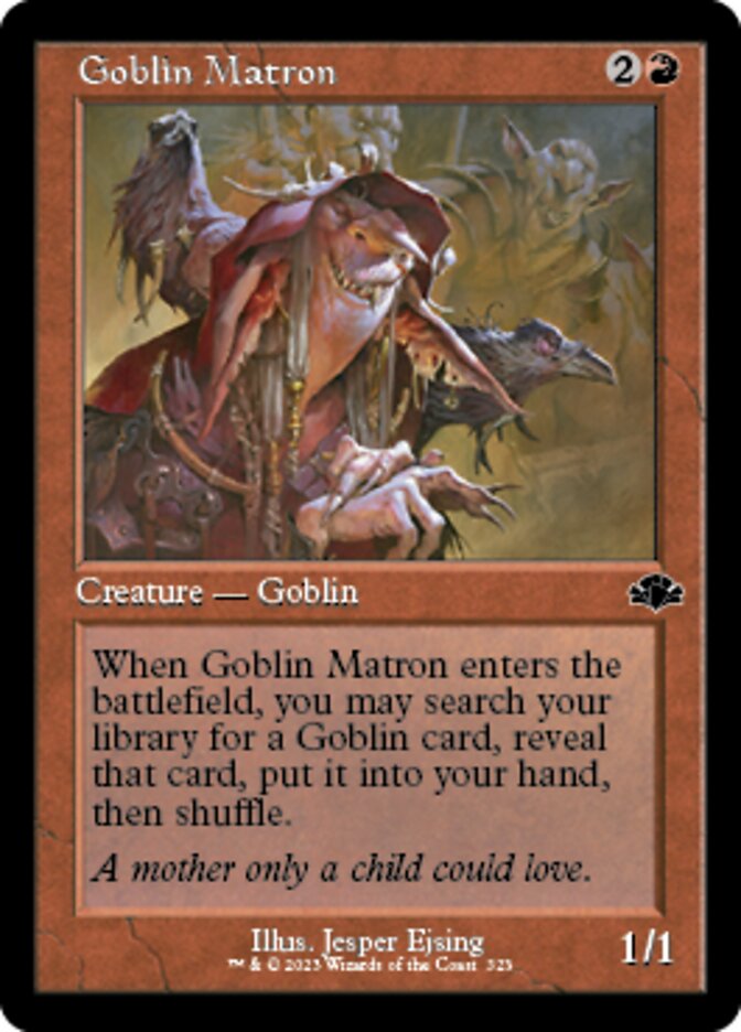 Goblin Matron (Retro) [Dominaria Remastered] | Jomio and Rueliete's Cards and Comics