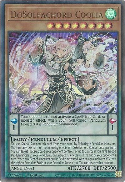 DoSolfachord Coolia (Ultra Rare) [ANGU-EN021] Ultra Rare | Jomio and Rueliete's Cards and Comics