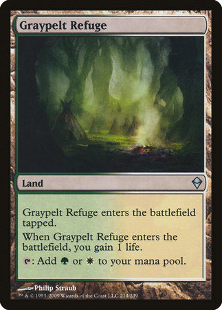 Graypelt Refuge [Zendikar] | Jomio and Rueliete's Cards and Comics