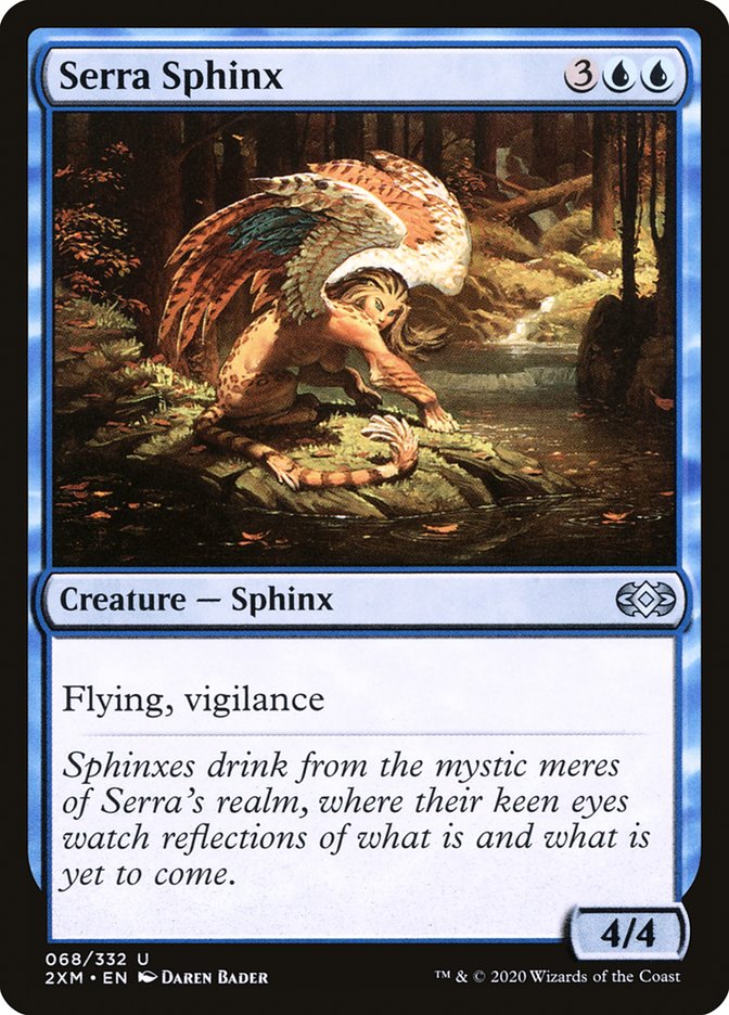 Serra Sphinx [Double Masters] | Jomio and Rueliete's Cards and Comics