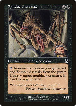 Zombie Assassin [Odyssey] | Jomio and Rueliete's Cards and Comics