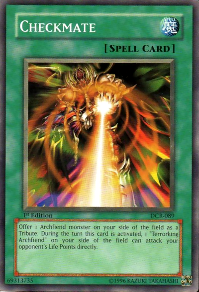 Checkmate [DCR-089] Common | Jomio and Rueliete's Cards and Comics