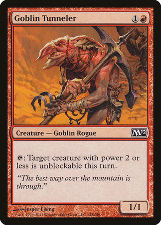 Goblin Tunneler [Magic 2012] | Jomio and Rueliete's Cards and Comics