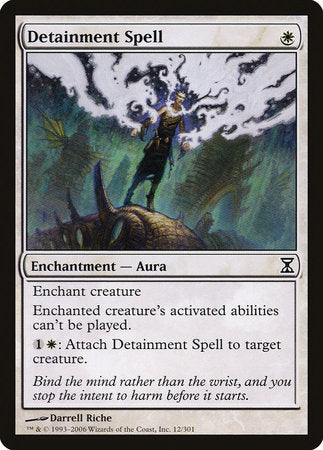 Detainment Spell [Time Spiral] | Jomio and Rueliete's Cards and Comics